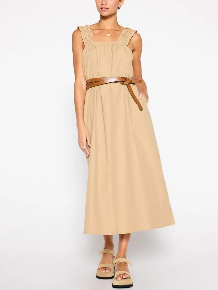 Shop Brochu Walker Dresses The Serena Belted Dress Sahara