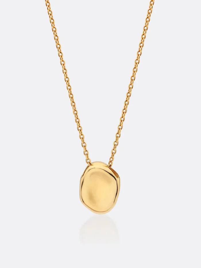 Shop Brochu Walker Fine Jewelry Golden Waves Molten Pendant Necklace Yellow Gold Shop Brochu Walker Fine Jewelry Golden Waves Molten Pendant Necklace Yellow Gold