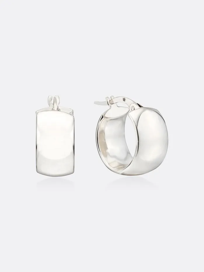 Shop Brochu Walker Fine Jewelry Icons White Gold Mini Hoop Earrings White Gold Shop Brochu Walker Fine Jewelry Icons White Gold Mini Hoop Earrings White Gold