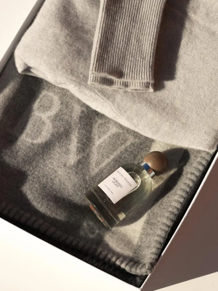 Shop Brochu Walker Morning Light Fragrance and Candle The Luxe Gift Box Sterling Grey Combo Shop Brochu Walker Morning Light Fragrance and Candle The Luxe Gift Box Sterling Grey Combo