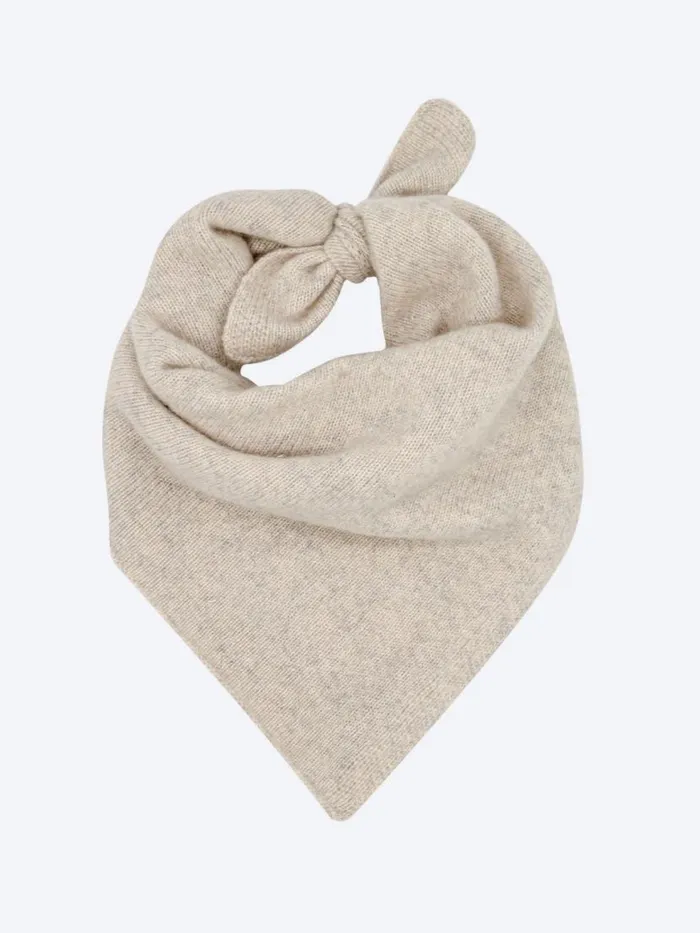 Shop Brochu Walker Scarves and Gloves The Cashmere Neck Square Mist Melange