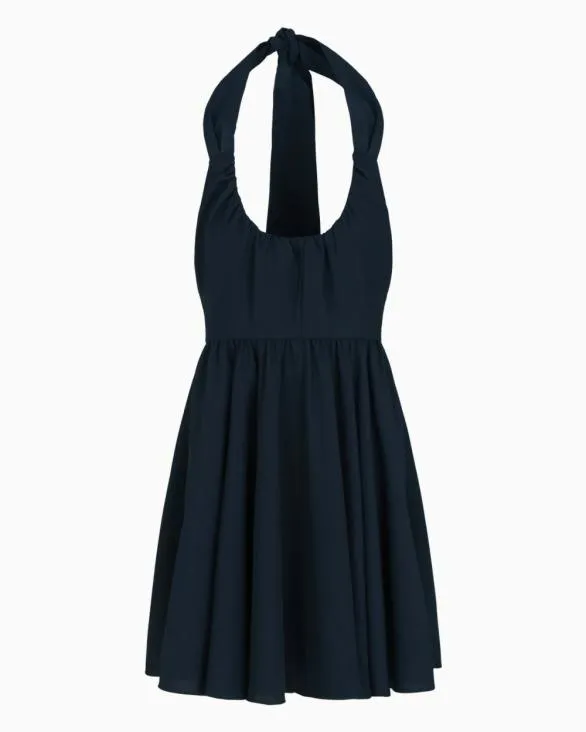 Short Dresses Navyblue Women Armani Dresses And Jumpsuits