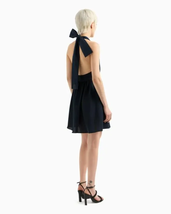 Short Dresses Navyblue Women Armani Dresses And Jumpsuits