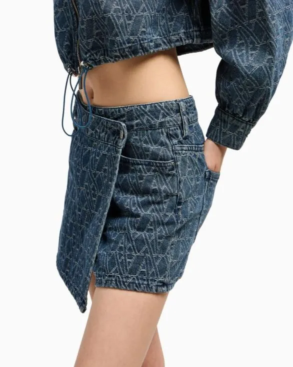 Shorts Blue Women Armani Matching Sets Shorts Blue Women Armani Matching Sets