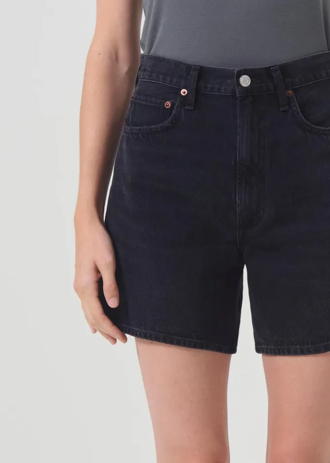 Shorts Women Agolde Stella High Rise Short In Bat