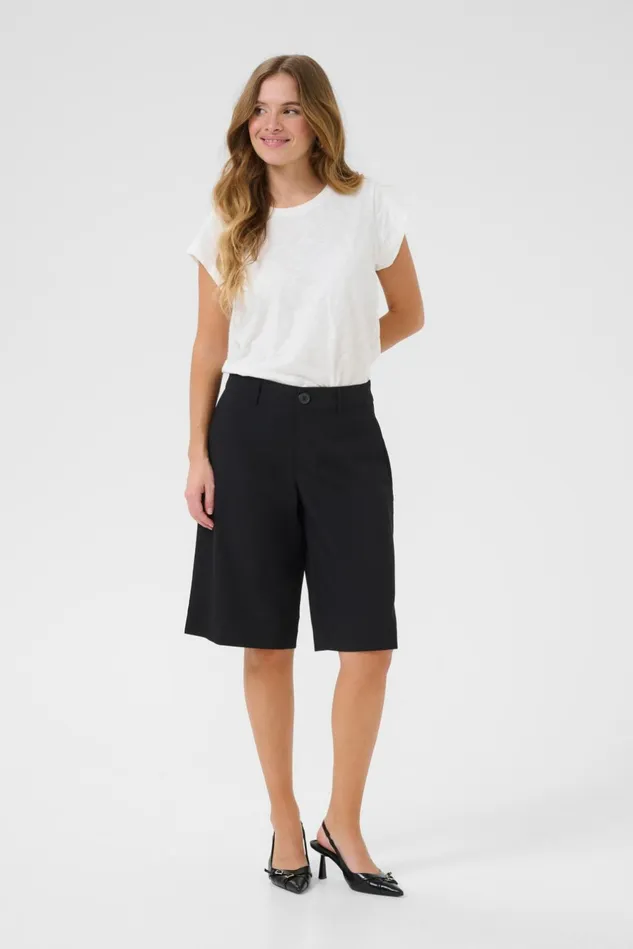 Shorts Women CULTURE CUdaina Trousers Black