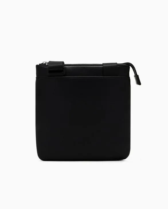 Shoulder Bag With External Pocket Black Men Armani Crossbody Bags Shoulder Bag With External Pocket Black Men Armani Crossbody Bags
