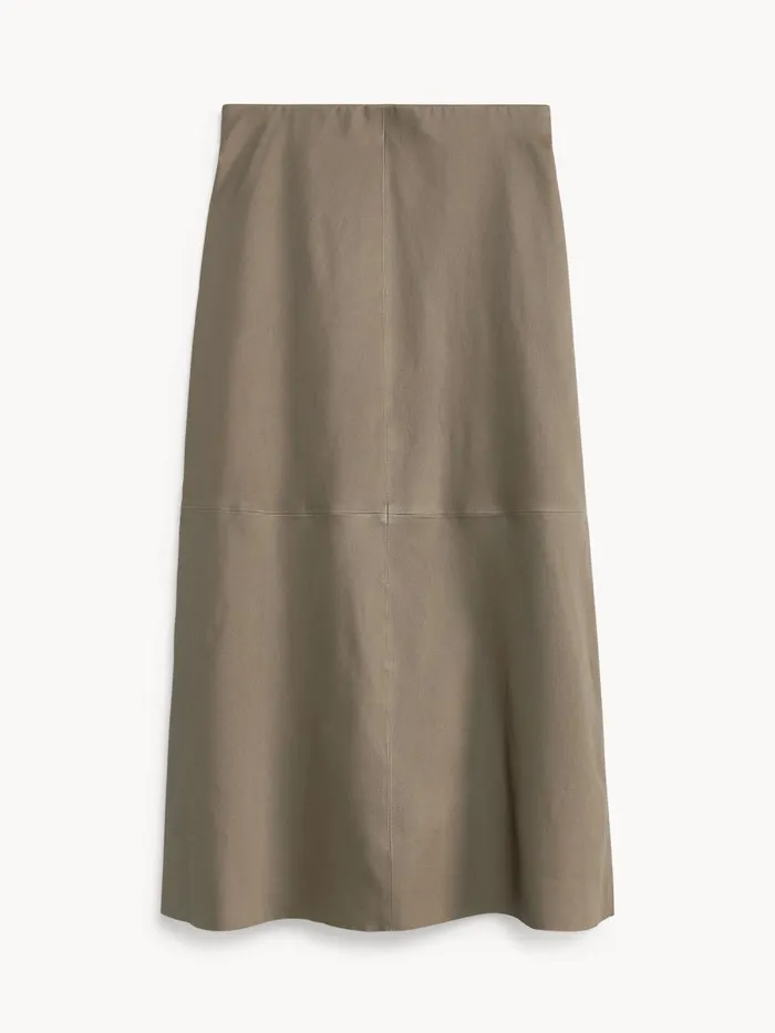 Simoas Leather Skirt Shitake Women By Malene Birger Skirts