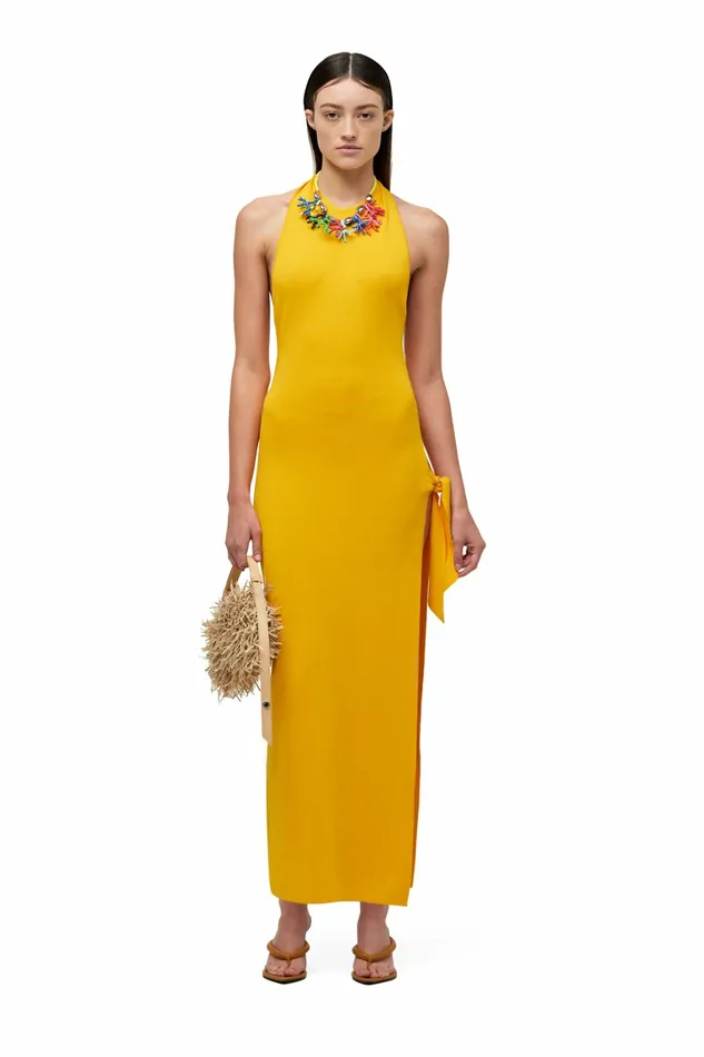 Simon Miller Dresses Women Knits By Junjo Dress Sherbet Orange