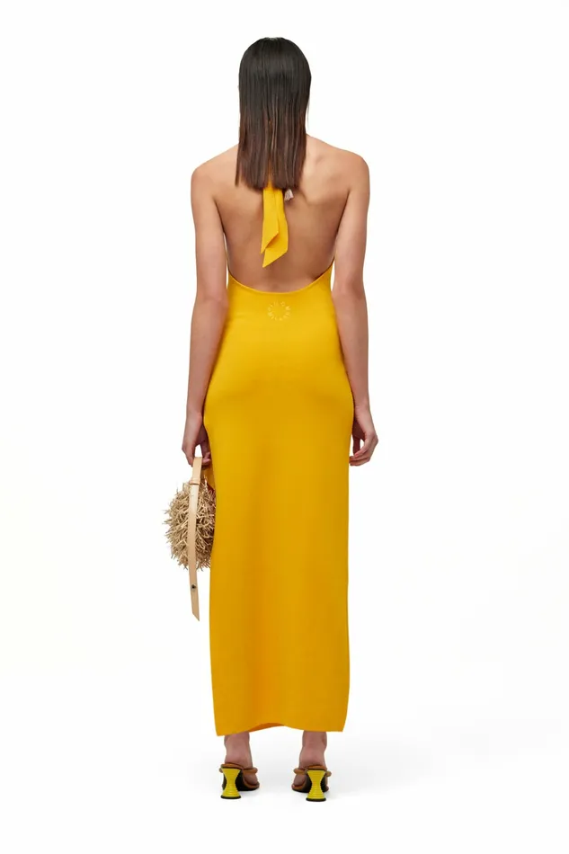 Simon Miller Dresses Women Knits By Junjo Dress Sherbet Orange Simon Miller Dresses Women Knits By Junjo Dress Sherbet Orange