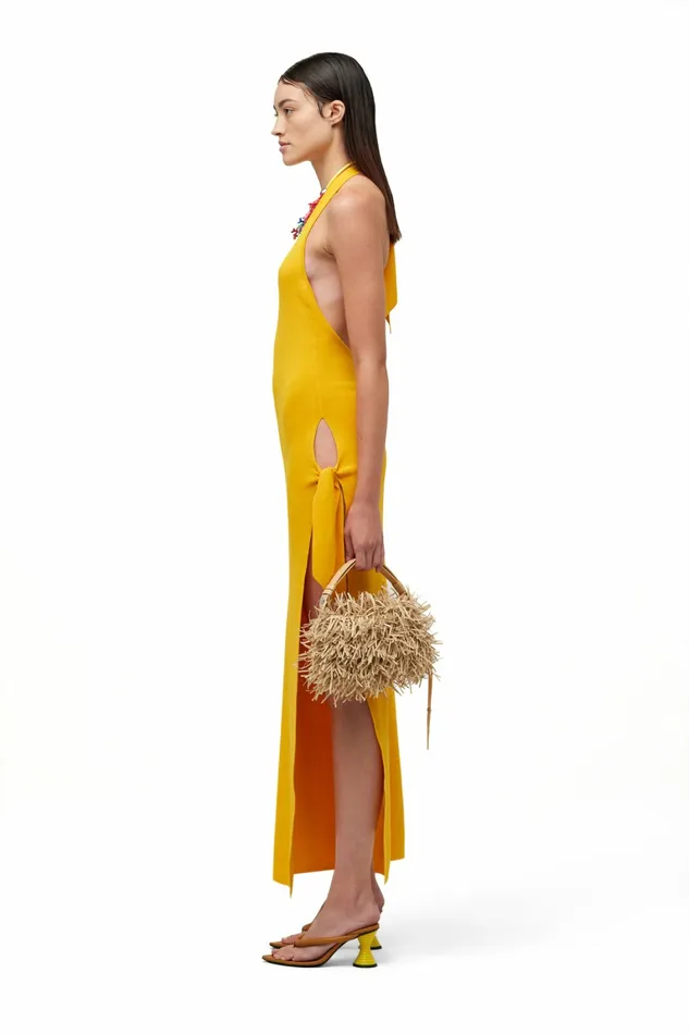 Simon Miller Dresses Women Knits By Junjo Dress Sherbet Orange Simon Miller Dresses Women Knits By Junjo Dress Sherbet Orange
