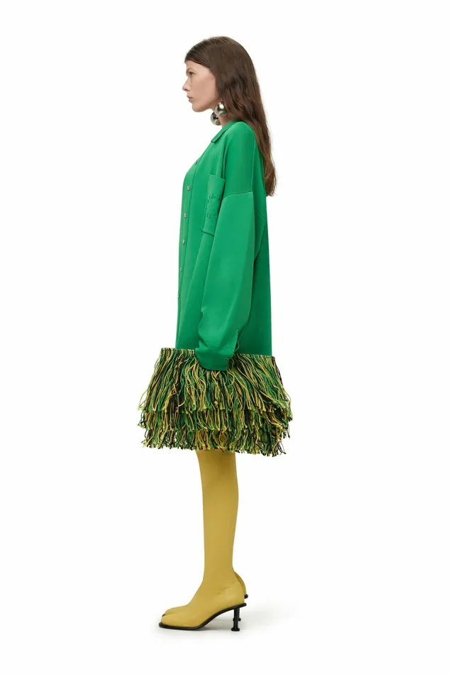 Simon Miller Dresses Women Knits By Oversized Blaz Shirt Jacket Grass Green Simon Miller Dresses Women Knits By Oversized Blaz Shirt Jacket Grass Green