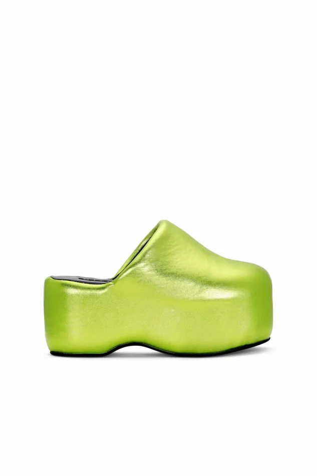 Simon Miller Platforms Women Platform Bubble Clog Galactic Green