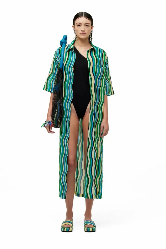 Simon Miller Prints Women Santos Dress Candy Swirl