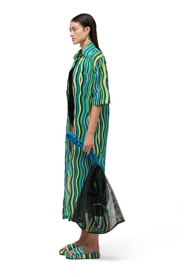 Simon Miller Prints Women Santos Dress Candy Swirl Simon Miller Prints Women Santos Dress Candy Swirl