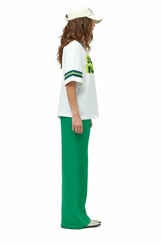 Simon Miller Tees Women Dibby Oversized Tee Valley Green Dibby Graphic Simon Miller Tees Women Dibby Oversized Tee Valley Green Dibby Graphic