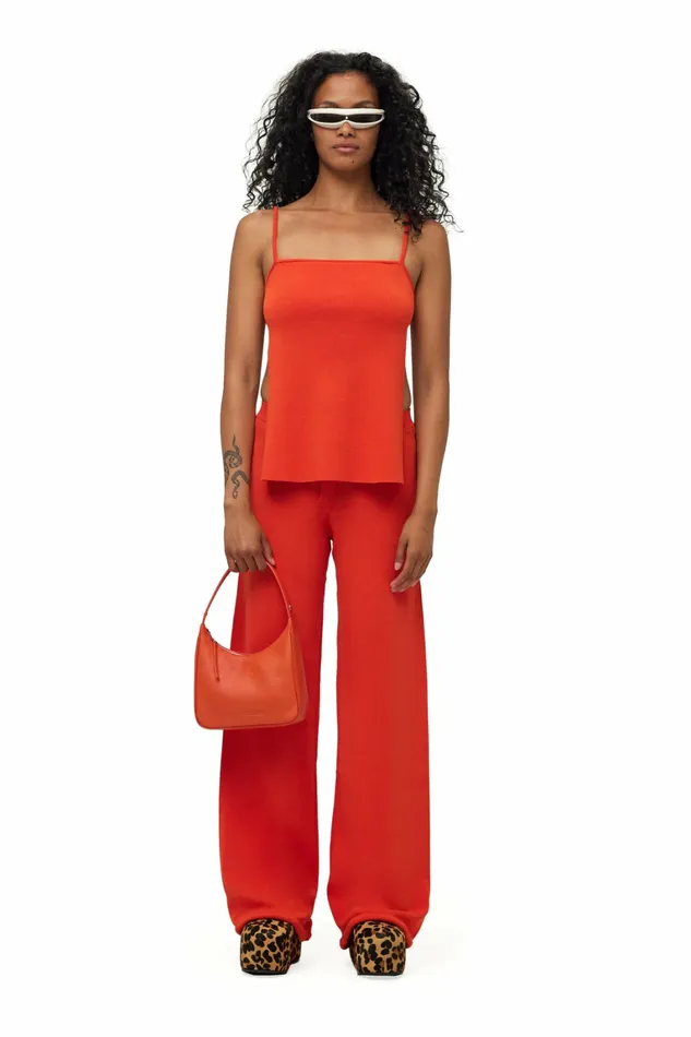 Simon Miller Tops Women Knits By Zo Zo Top Carnival Red