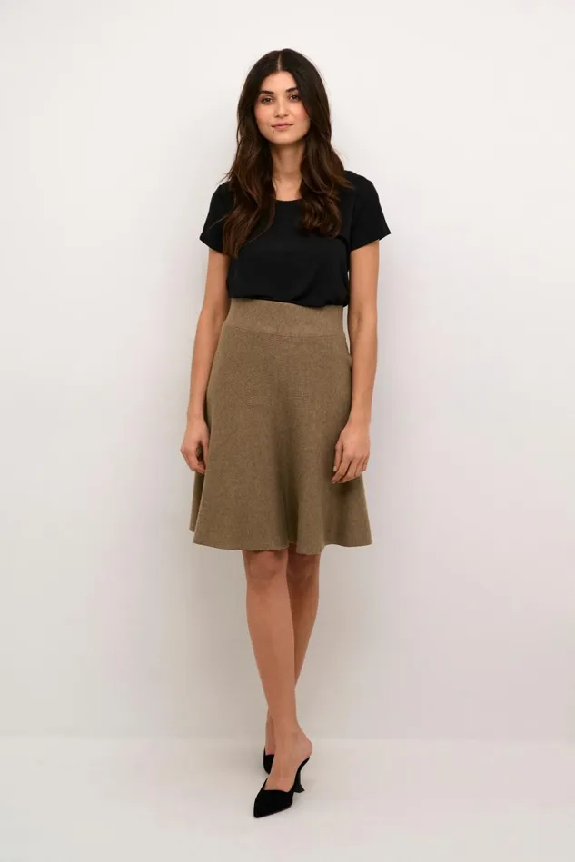 Skirts Women CULTURE CUannemarie Skirt Cub Melange