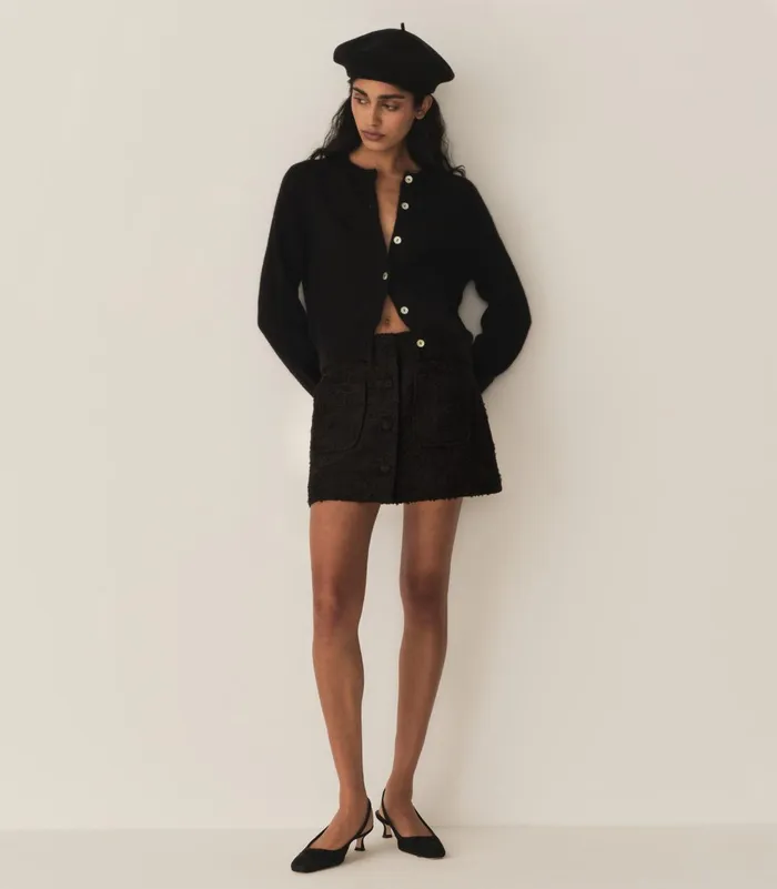 Skirts Women DEN Elina Skirt Black Skirts Women DEN Elina Skirt Black