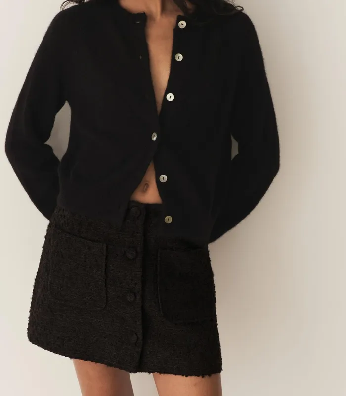 Skirts Women DEN Elina Skirt Black Skirts Women DEN Elina Skirt Black