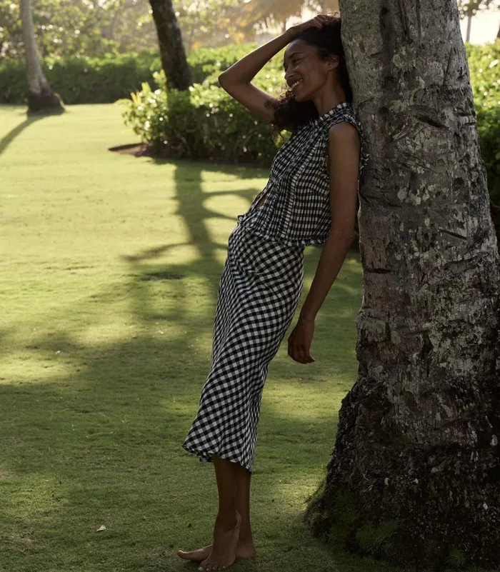 Skirts Women DEN Elowen Skirt Marilyn Gingham