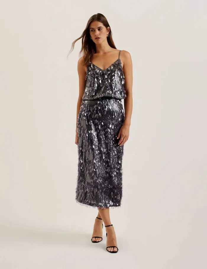 Skirts Women Ted Baker DORIDA Dkgrey