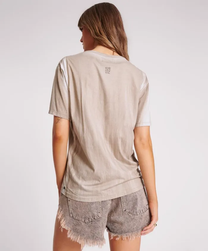 SKULL AND BONES BOYFRIEND TEE Women One Teaspoon Tees and Tanks