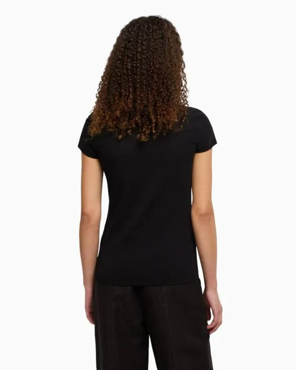 Slim Fit TShirts Black Women Armani TShirts Slim Fit TShirts Black Women Armani TShirts