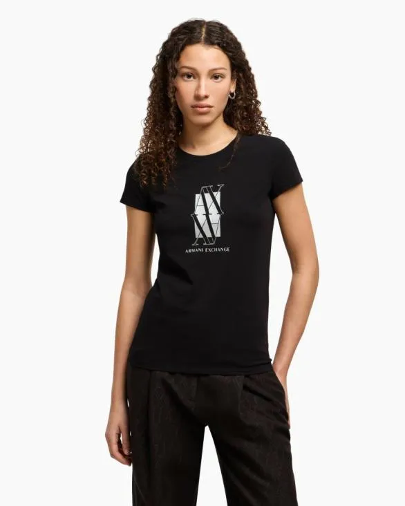 Slim Fit TShirts Black Women Armani TShirts Slim Fit TShirts Black Women Armani TShirts