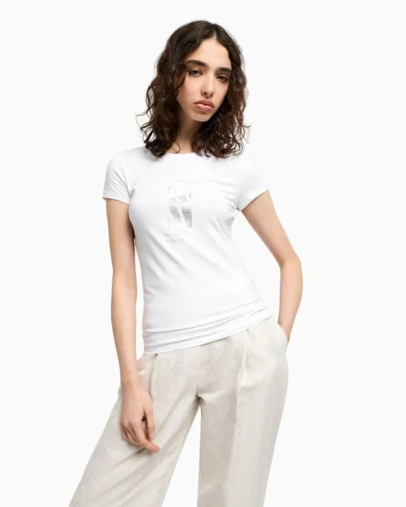 Slim Fit TShirts White Women Armani TShirts Slim Fit TShirts White Women Armani TShirts