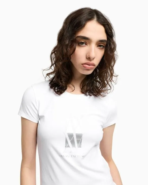 Slim Fit TShirts White Women Armani TShirts Slim Fit TShirts White Women Armani TShirts