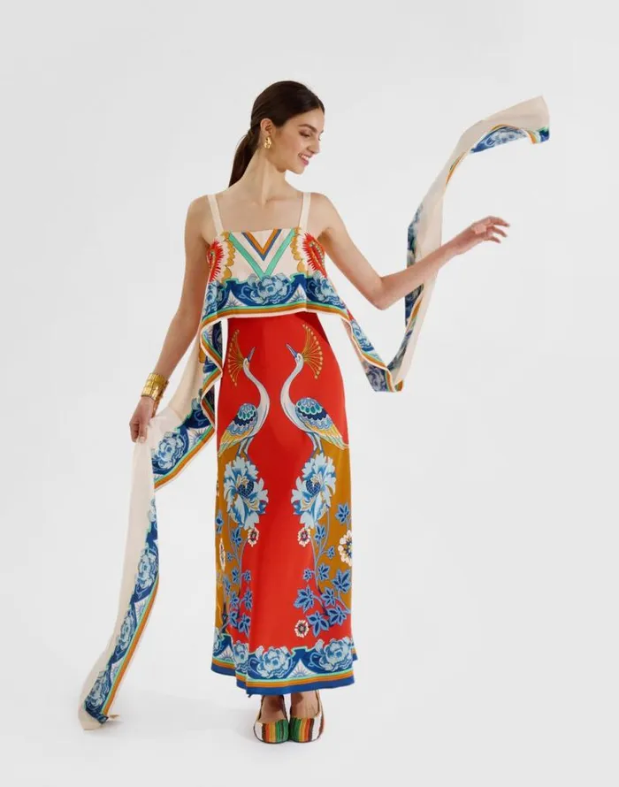 SlipAround Dress Place Taormina Place Rust Women La Double J Dresses
