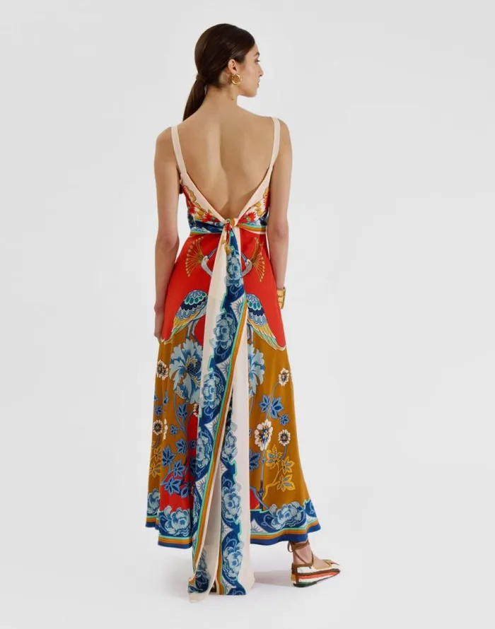 SlipAround Dress Place Taormina Place Rust Women La Double J Dresses SlipAround Dress Place Taormina Place Rust Women La Double J Dresses
