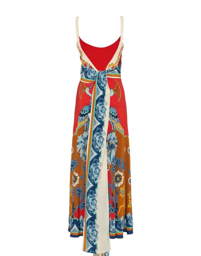 SlipAround Dress Place Taormina Place Rust Women La Double J Dresses SlipAround Dress Place Taormina Place Rust Women La Double J Dresses