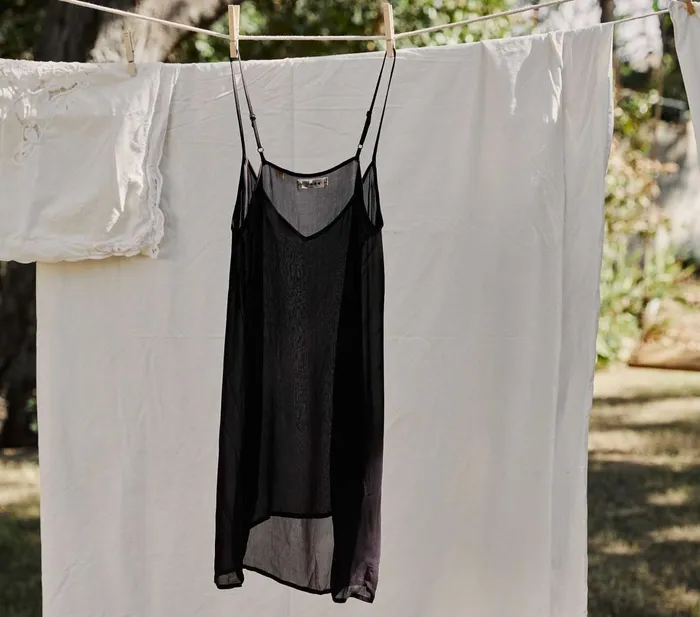 Slips Women DEN Short Deep VNeck Slip Black Slips Women DEN Short Deep VNeck Slip Black