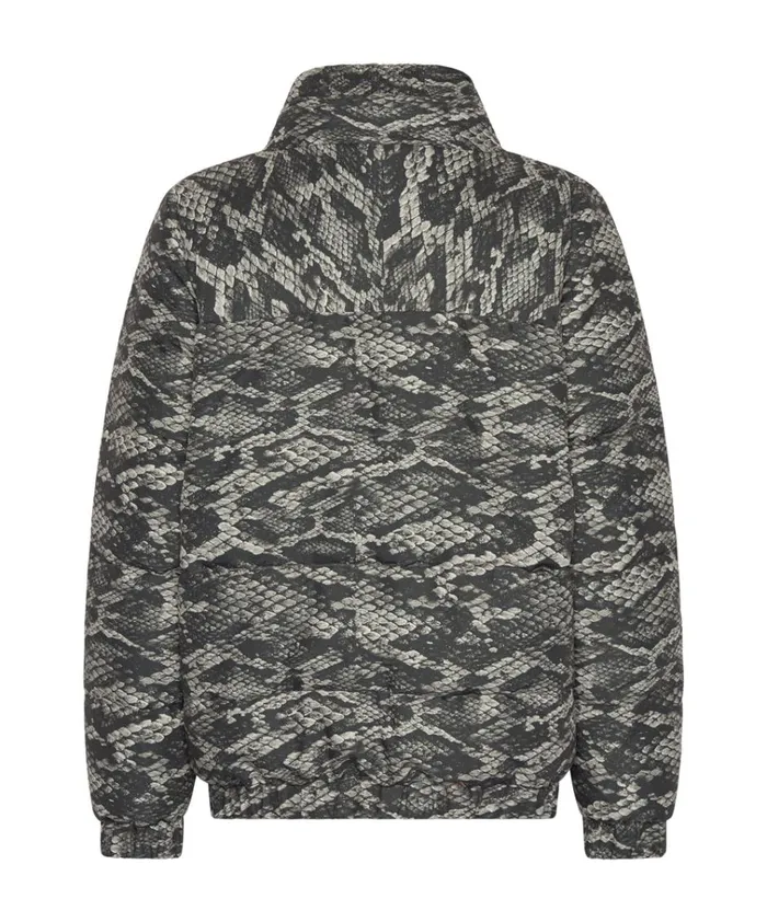 SNAKED DIRTEE LOVE PUFFA JACKET Women One Teaspoon Jackets SNAKED DIRTEE LOVE PUFFA JACKET Women One Teaspoon Jackets