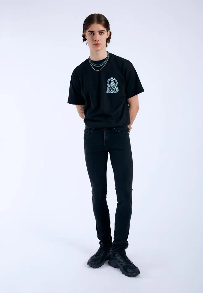 Snap 8211 Black Mist Black Mist Men Dr Denim Skinny