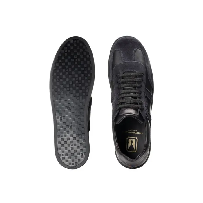 Sneakers Men Moreschi Black Leather Sneaker