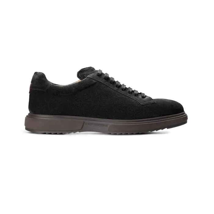 Sneakers Men Moreschi Black Suede Sneaker
