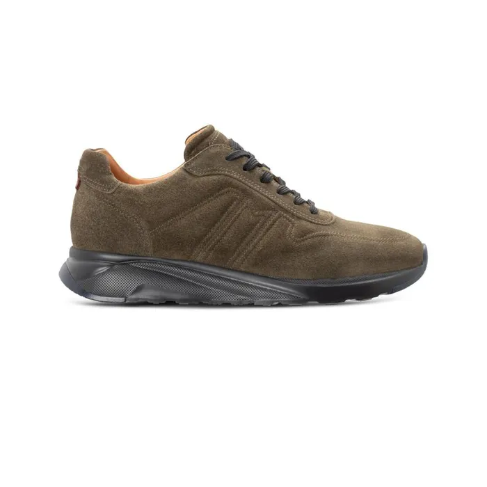 Sneakers Men Moreschi Green Suede Sneaker