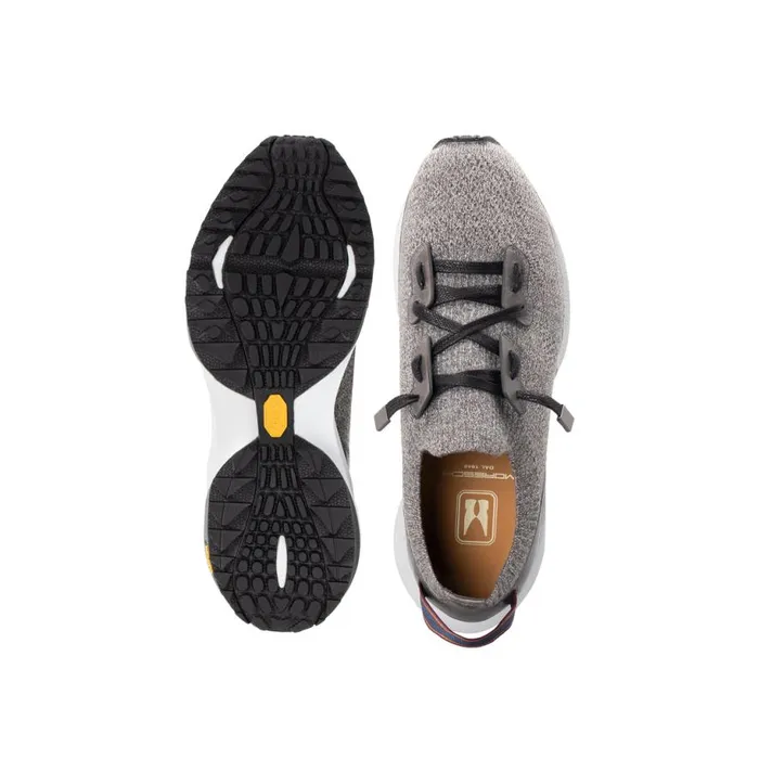 Sneakers Men Moreschi Grey Wool Knit Sneaker