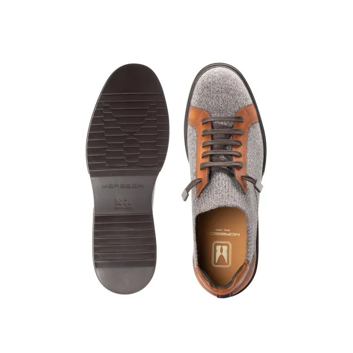 Sneakers Men Moreschi Grey Wool Knit Sneaker