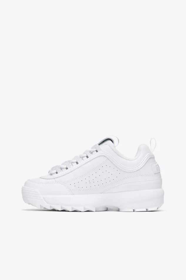 Sneakers Women Fila Disruptor 2 Premium 100 Triple White Sneakers Women Fila Disruptor 2 Premium 100 Triple White