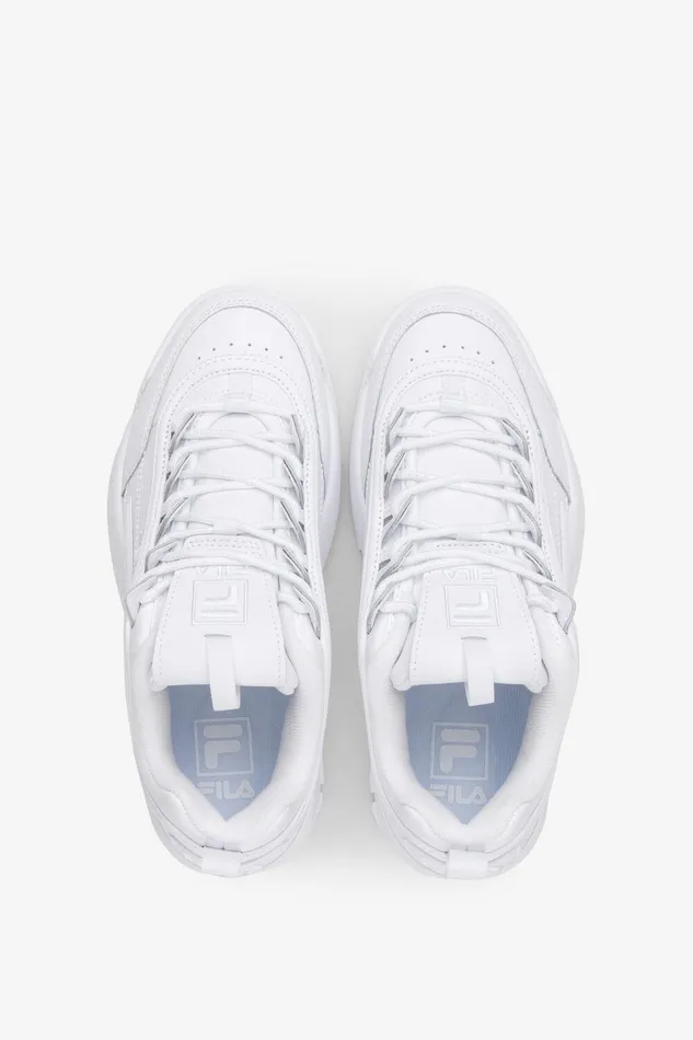 Sneakers Women Fila Disruptor 2 Premium 100 Triple White Sneakers Women Fila Disruptor 2 Premium 100 Triple White