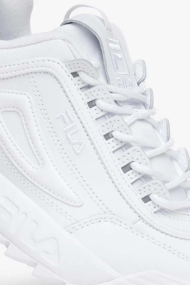 Sneakers Women Fila Disruptor 2 Premium 100 Triple White Sneakers Women Fila Disruptor 2 Premium 100 Triple White