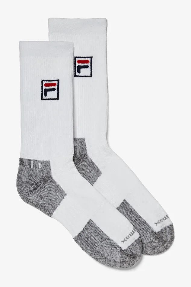 Socks Bags And Accessories Men Fila Crew Socks 100 White