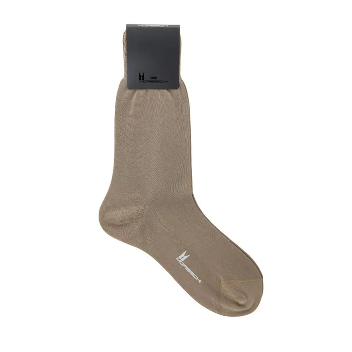 Socks Men Moreschi Beige Cotton Socks