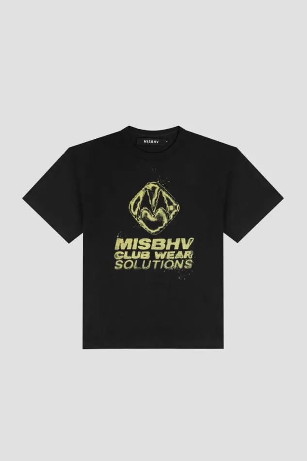 Solutions TShirt Black WomenMen MISBHV TShirts