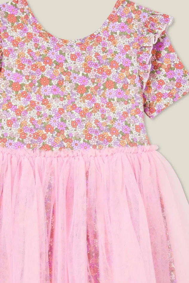 Sophia Dress Up Dress Blaire Ditsyblush Pink Girls Cotton On Dresses Sophia Dress Up Dress Blaire Ditsyblush Pink Girls Cotton On Dresses