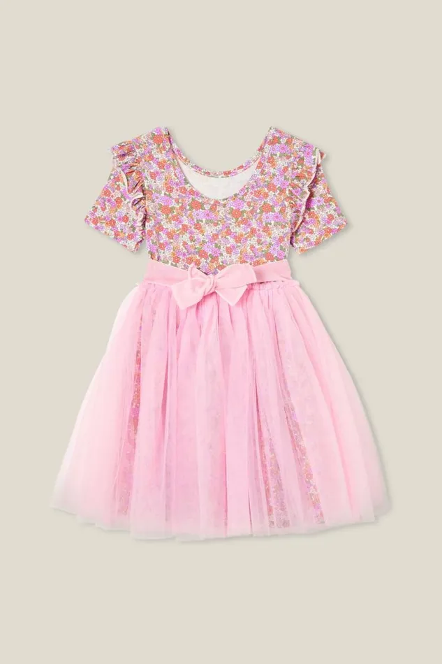 Sophia Dress Up Dress Blaire Ditsyblush Pink Girls Cotton On Dresses Sophia Dress Up Dress Blaire Ditsyblush Pink Girls Cotton On Dresses